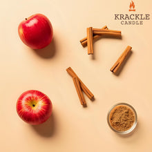 Load image into Gallery viewer, Krackle Wax Melts | Apple Skillet | 4oz Melts | Apple, Cinnamon, Nutmeg & Brown Sugar | Cozy Fall Melts for Home or Gifting