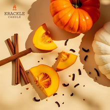 Load image into Gallery viewer, Krackle Wax Melts | Spicy Pumpkin | 4 oz Scented Wax Melts | Made in The USA | Pumpkin, Cinnamon &amp; Vanilla Bean Fragrance
