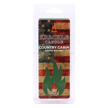 Load image into Gallery viewer, Krackle Wax Melts | Country Cabin | 4 oz Scented Wax Melts | Made in The USA | Woody Pine &amp; Spicy Forest Fragrance
