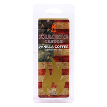 Load image into Gallery viewer, Krackle Wax Melts | Vanilla Coffee | 4 oz Scented Wax Melts | Made in The USA | Dark Roast Coffee &amp; Vanilla Cream Fragrance
